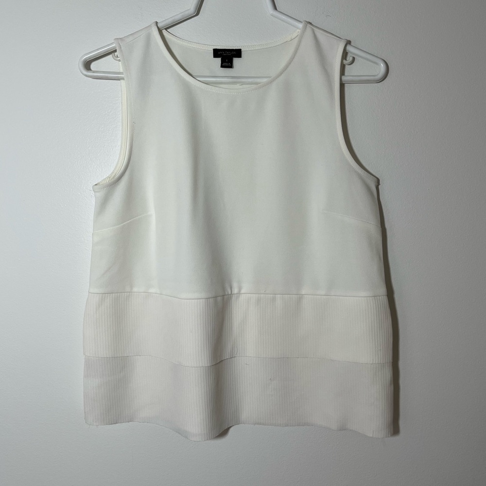 Ann Taylor Blouse Sleeveless Size Small